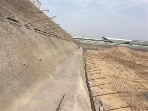 静宁河道边坡加固
